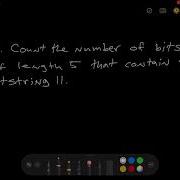 Counting Bitstrings Example 3