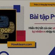 Bài Tập Python Tự Luyện Bài 37 Hiển Thị Tất Cả Các ước Của Một Số Tự Nhiên N Kteam Howkteam