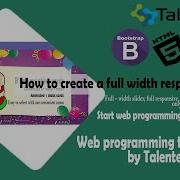 How To Create A Full Width Responsive Image Slider Using Bootstrap