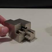 QUBE Wire EDM Puzzle Cube