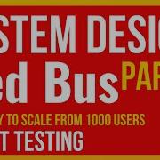 System Design Redbus Online Bus Ticket Booking System Part 2