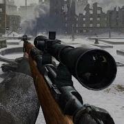 Геймплей ветерана снайперской миссии Call Of Duty 2