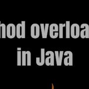 Method Overloading In Java Part 1 Java In Telugu Java Basics 57