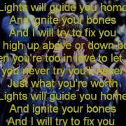 Matt McAndrew Fix You The Voice 7 Lyrics