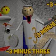 3 3 3 3 MINUS THREE Baldi S Basics Mod