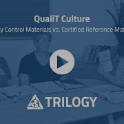 QualiT Culture Quality Control Materials Vs Certified Reference Materials