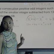Quadratic Applications Made Easy Geometry Consecutive Integer Word Problems