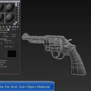 Material IDs Multi Sub Object Material Unwrap Using Symmetry