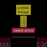 Comment Your Answer Shorts Python Coding Developer Codinglife Pythonprogramming Quiz