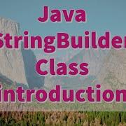 28 StringBuilder Class Introduction Java With Ali