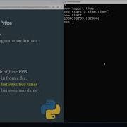 Python Finding The Duration Between 2 Times Date Time Tutorial Part 4
