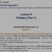 CS112 Programming Languages 1 LECT 4 An Introduction To Pointers In C In Arabic