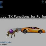 Alternative ITX Functions For Performance