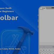 60 UIToolbar In Swift Learn Swift For Beginners