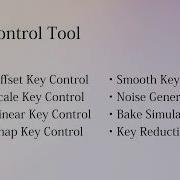 Key Control Tool For Maya