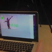 The Demo Of Image Capture Program By Pose Detection Based On KINECT