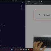 ASMR Programming Coding Different Hover Effect No Talking