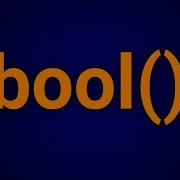 Bool In Python