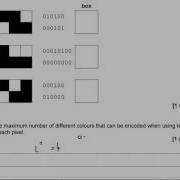 Q1f Ii Bits Per Pixel AQA Computer Science June 2015 Revision