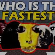Who Is The FASTEST Nextbot Garry S Mod