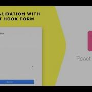 Easy Way Of Form Validation With React Hook Form