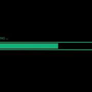 Green Loading Bar Animation Black Background Download Video Footage