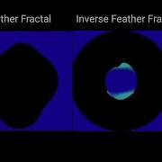 Feather Fractal Vs Inverse Feather Fractal Power Morph