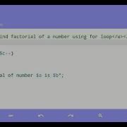 To Find Factorial Of A Number Using For Loop In Php