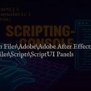 Scripting Console