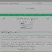 Explain Spring MVC Interceptor Javapedia Net