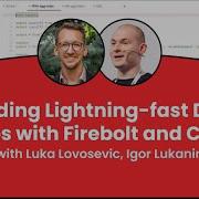 Building Lightning Fast Data Apps With Firebolt And Cube