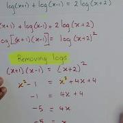CSEC Add Maths Solutions June 2016 Logarithms