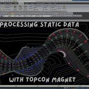 How To Process Static GPS Data In Local Coordinate Parameters GNG Using Topcon Magnet Tools