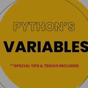 Variables In Python Python For Beginners Tips And Tricks