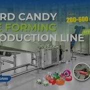 Hard Candy Die Forming Production Line Candy Lollipop Forming Process SaintyCo