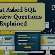 Most Asked SQL Interview Questions Answers Part 2 SQL For Placements Interviews