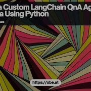 Building A Custom LangChain QnA Agent With Wikipedia Using Python