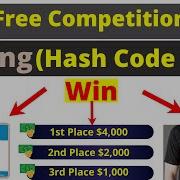 Best Free Competition On Coding By Google Hash Code 2021 Are Open Win Cash Certificate Hash Code