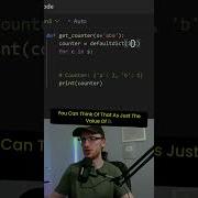 Python Counter Defaultdict Dictionary