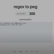 Regex To PEG Converter Brian St Amand Commit Hackathon Onboarding Project CHOP