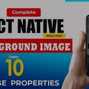 Add BackGround Image In React Native With Styling Properties Hindi 2024