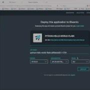Deploying A Hello World Python Flask App In IBM Bluemix Cloud Foundry