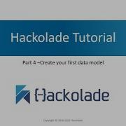 Hackolade Tutorial Part 4 Create Your First Data Model