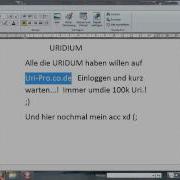 Darkorbit Uridium Hack 2011