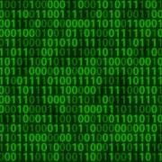 Green Digital Binary Code Animation Loop Motion Background 4K Free Download