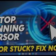 Fix Cursor Loading Blinking Circle Windows 11 Cursor Problem Spinning Blue Wheel
