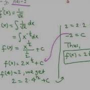 Solving An Initial Value Problem Calculus