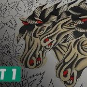 My First BIG Tattoo Flash Painting Pharaoh S Horses Part 1 2