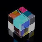 Transparent Cube Prism Light Reflecting Optical Glass