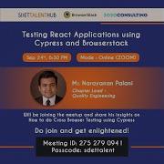 Full Demo Of Cypress And Browserstack Integration By Narayanan Palani